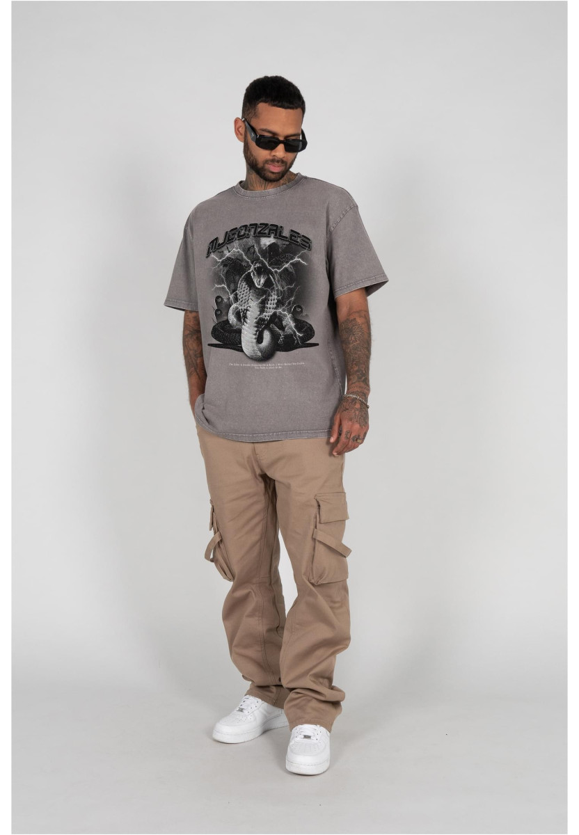 TOXIC V.2 Acid Washed Heavy Oversize Tee