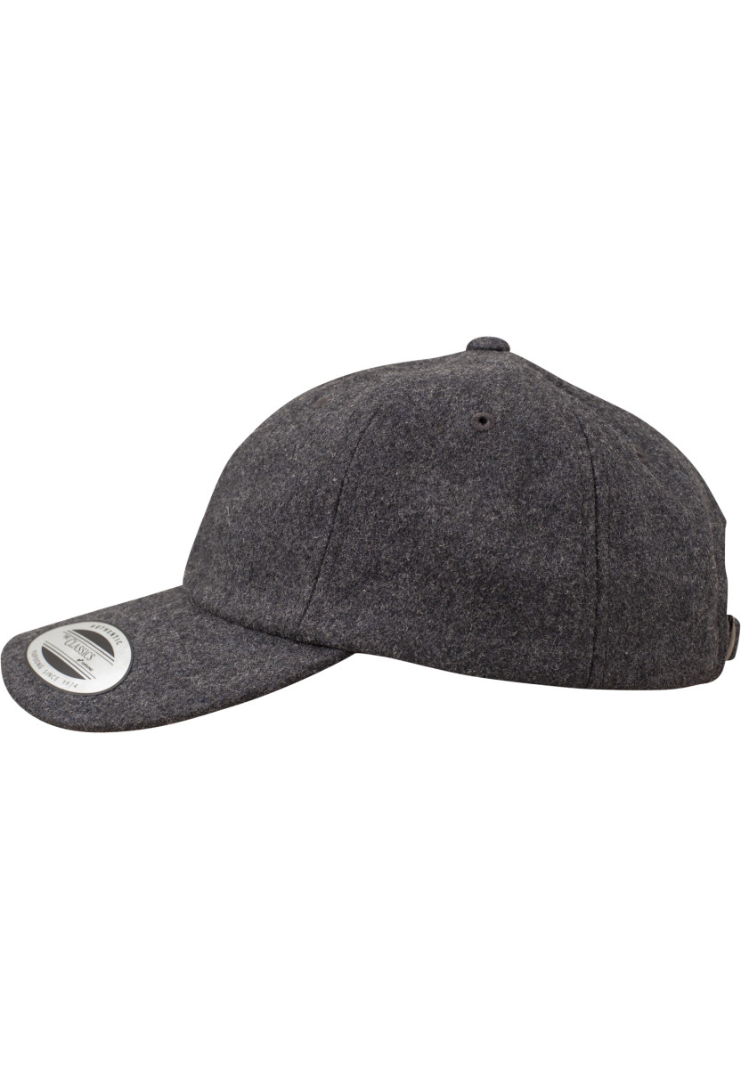 Low Profile Melton Wool Dad Cap