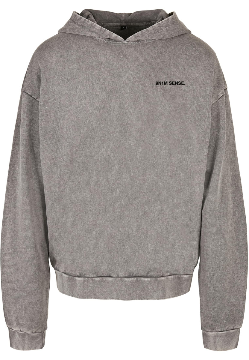 SENSE CHANGE Acid Washed Hoodie