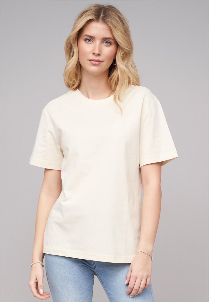 Ladies 77 Good Things Sand Tee