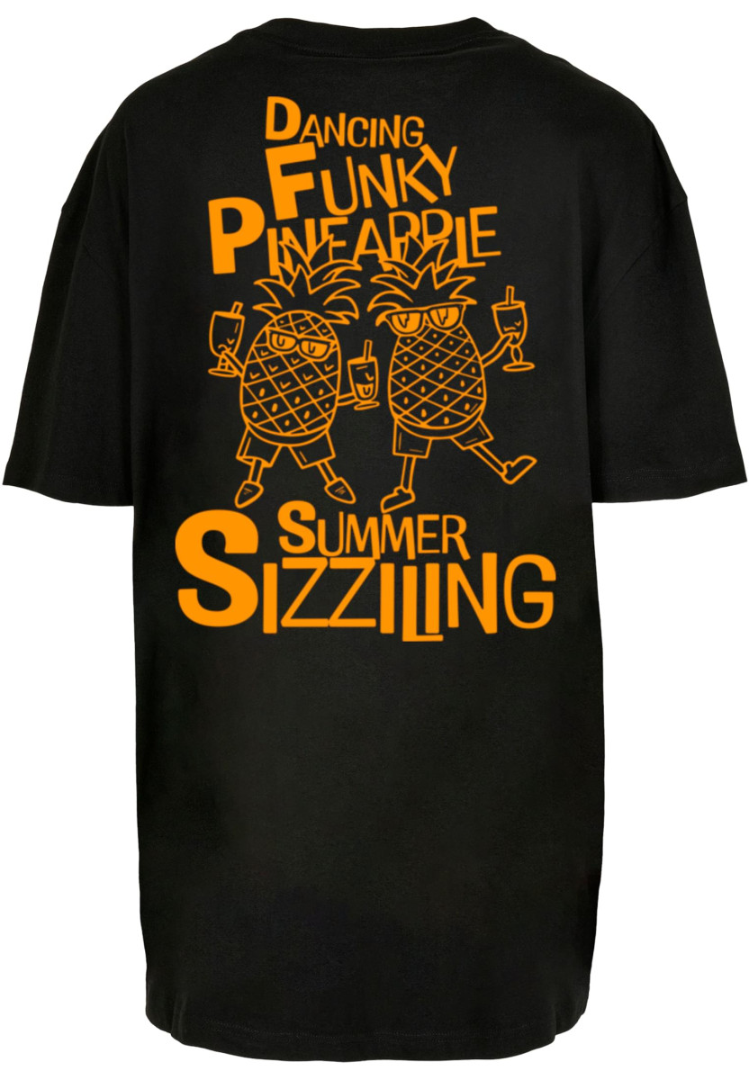 Ladies Funky Pineapple Oversized Tee