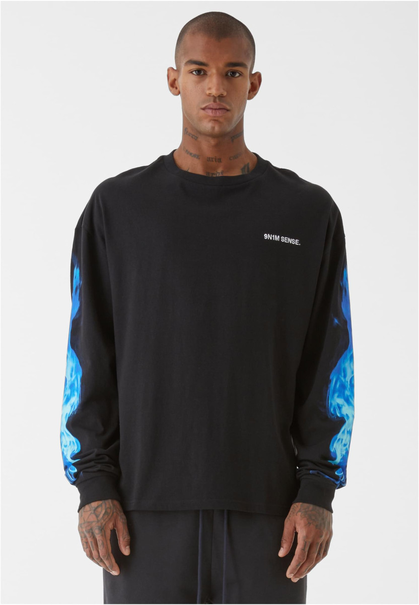 Sleeve Flame Longsleeve T-Shirt