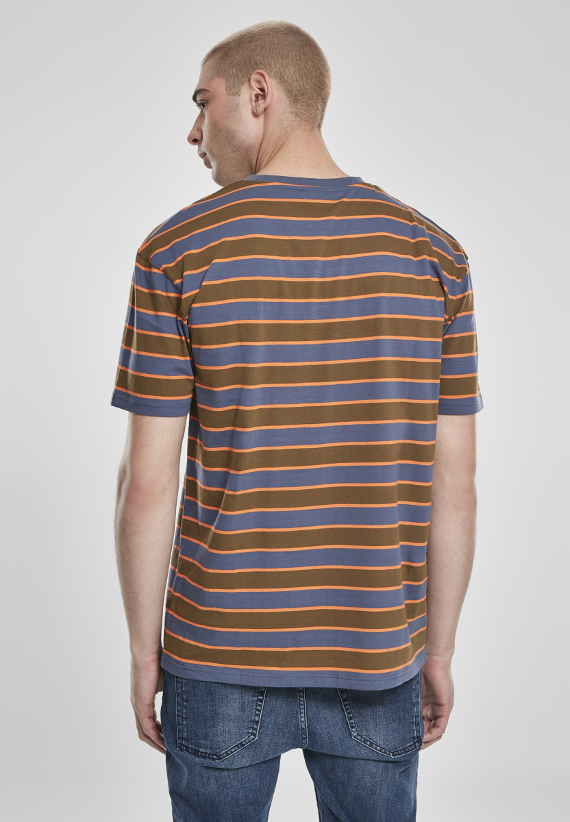 Yarn Dyed Oversized Board Stripe Tee