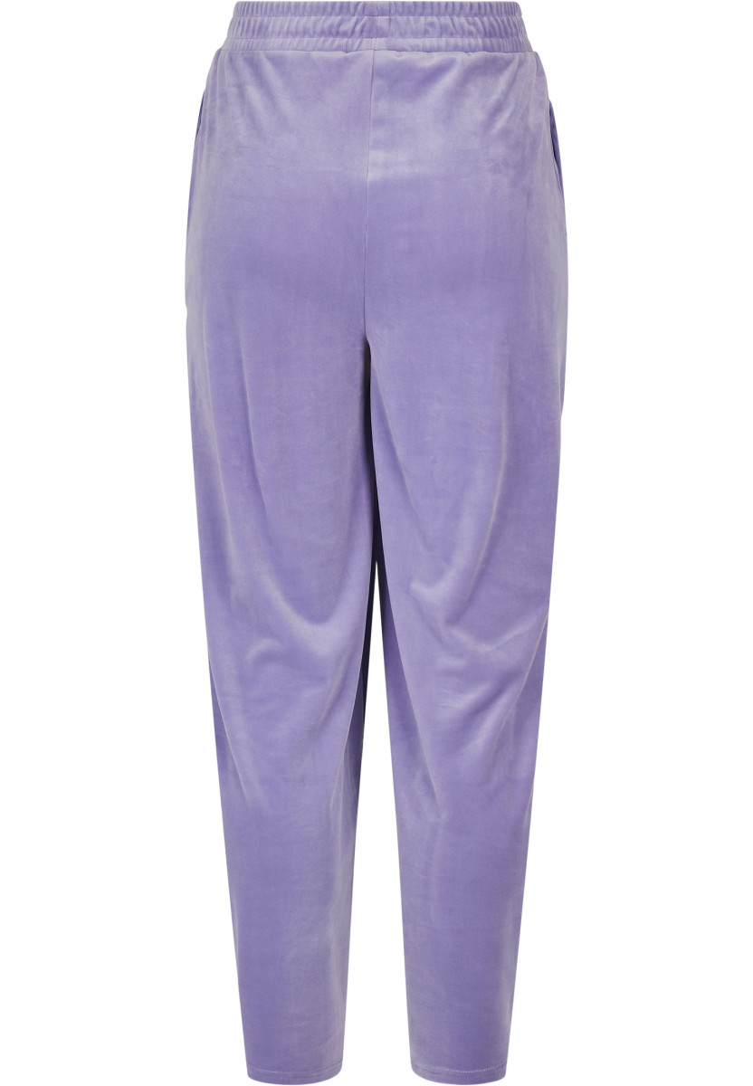 Ladies High Waist Straight Velvet Sweatpants