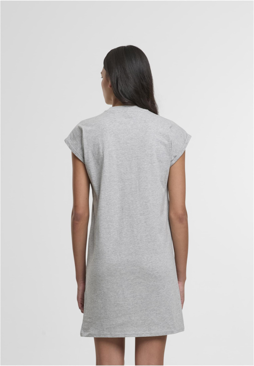 Heart EMB Ladies Turtle Extended Shoulder Dress