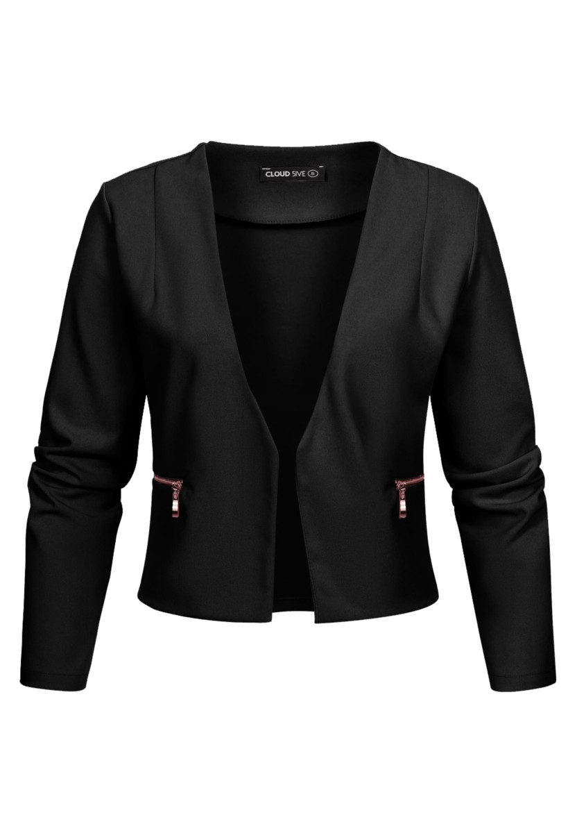 Short Blazer wit Zip-Pockets