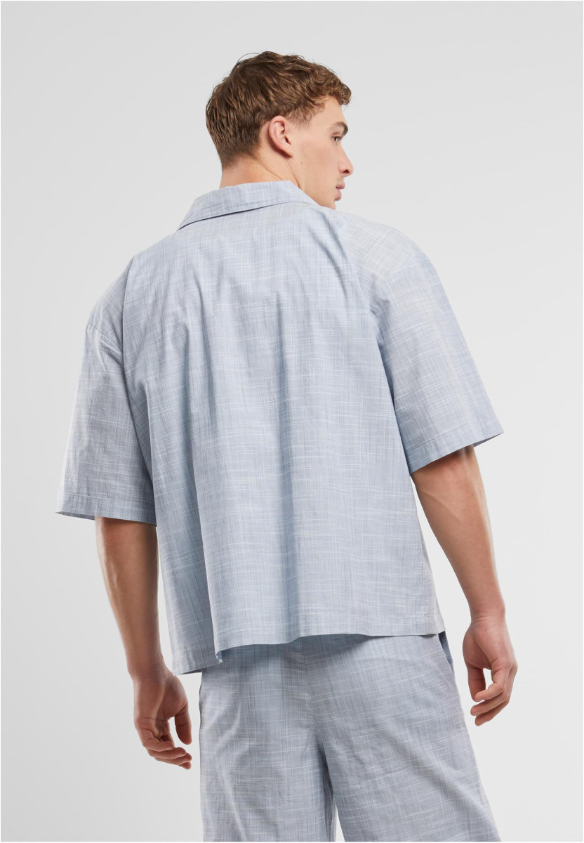 Boxy Structured Short Sleeves Shirt