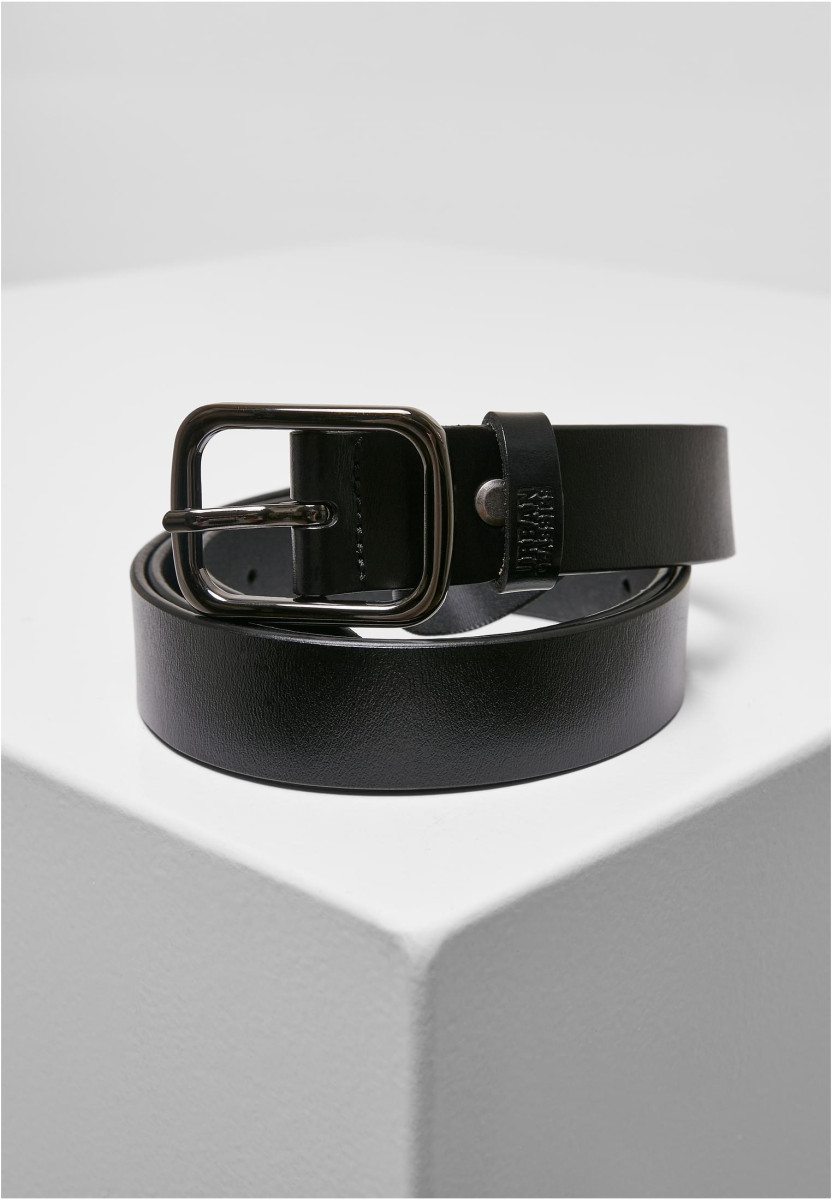 Synthetic Leather Thorn Buckle Business Belt