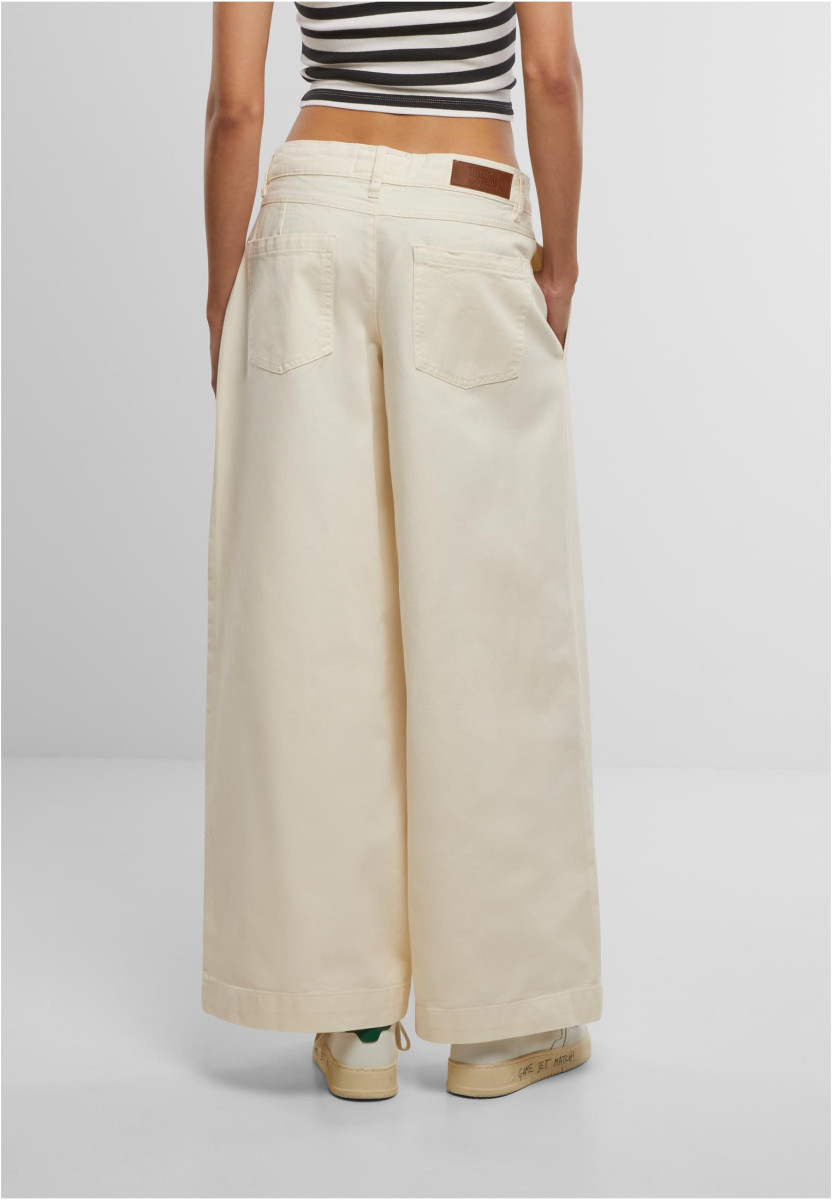 Ladies Wide Leg Light Denim Pants