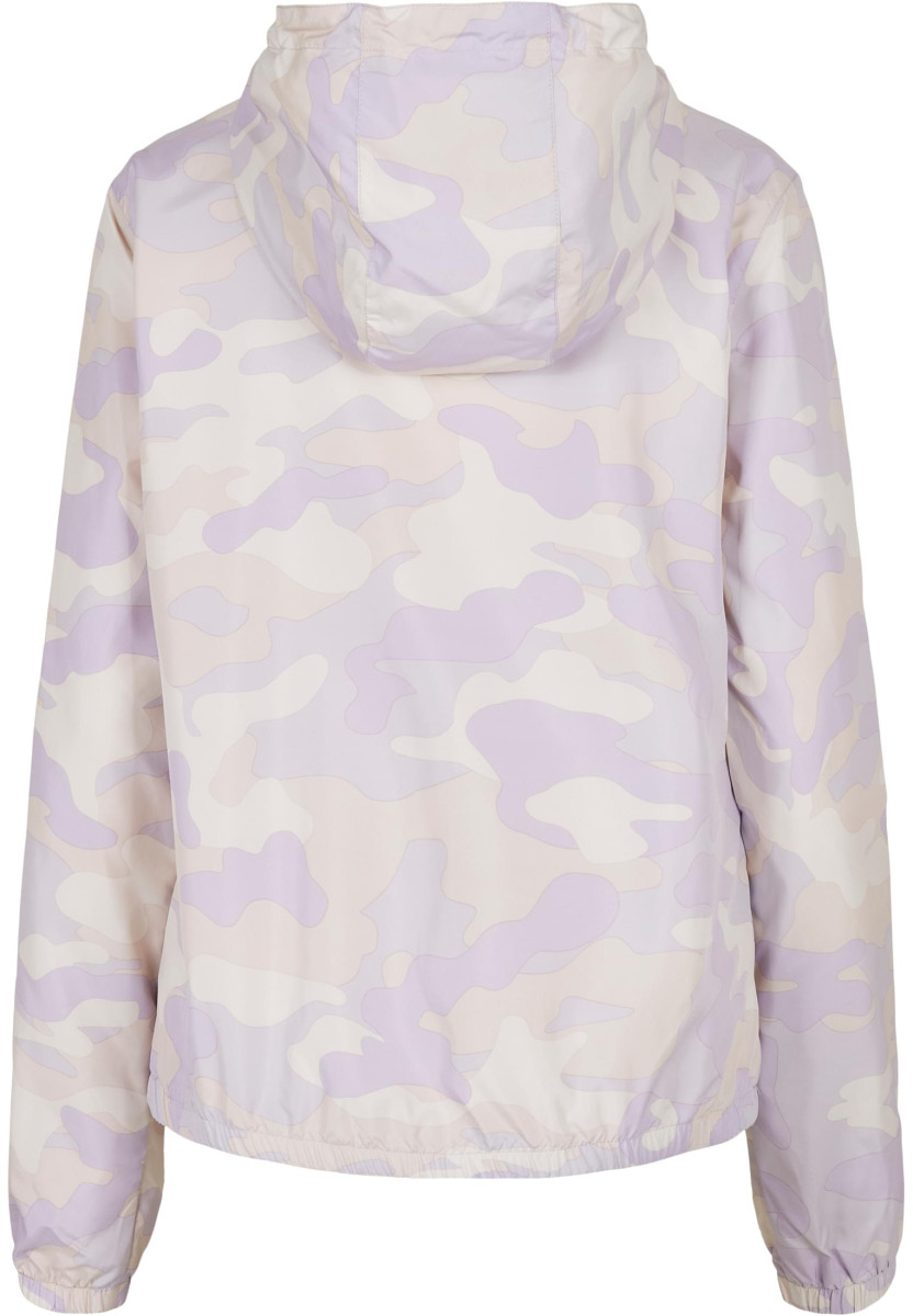 Ladies Camo Pull Over Jacket