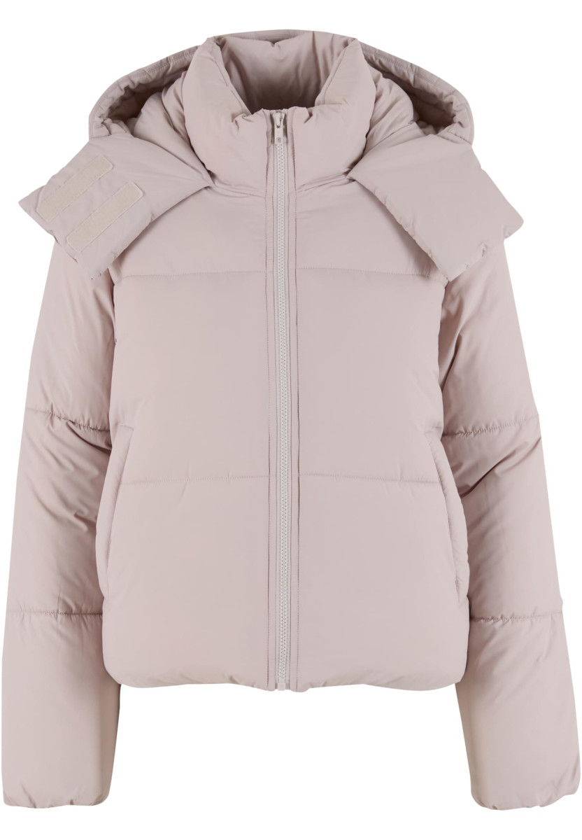 Ladies Hooded Collar Puffer Jacket
