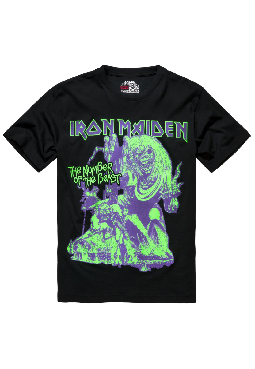 Iron Maiden NOTB ( glow in the dark pigment)