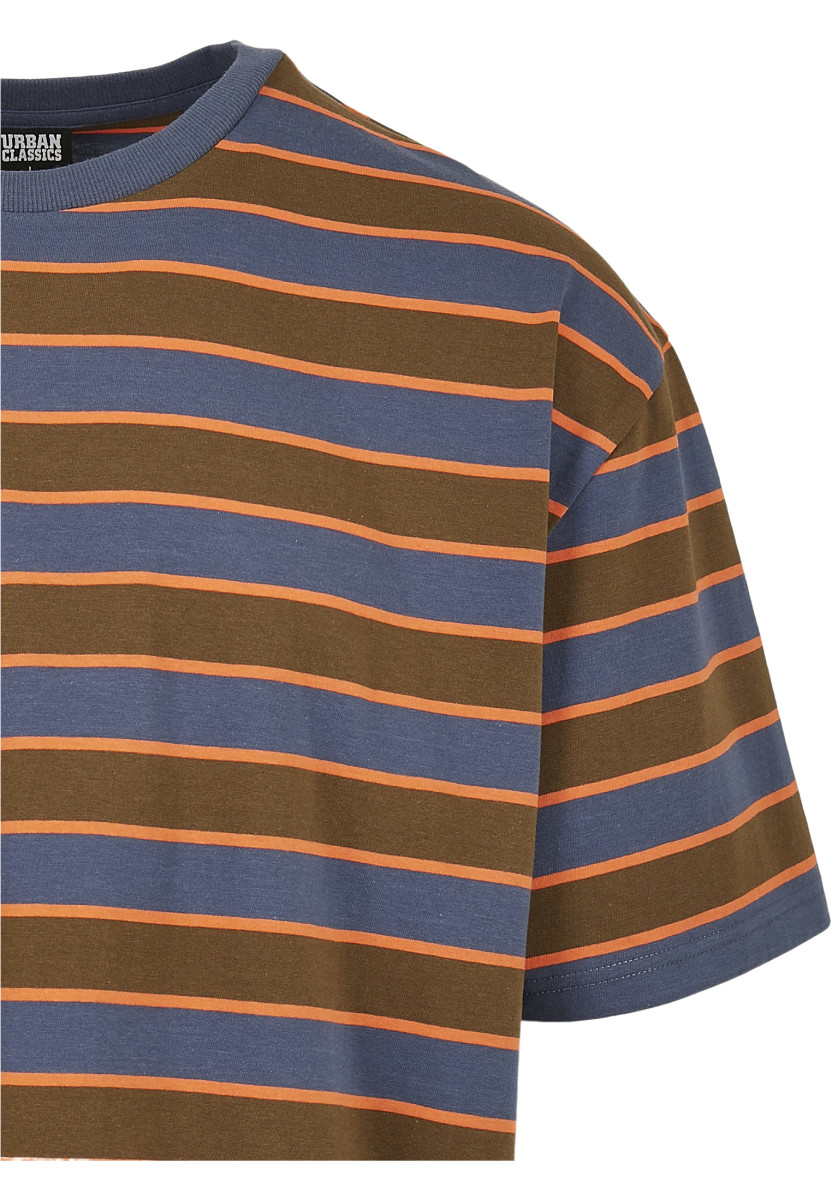 Yarn Dyed Oversized Board Stripe Tee