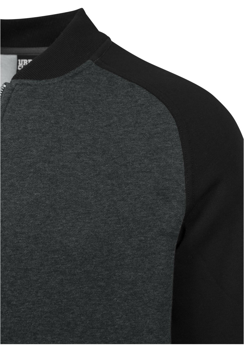 2-Tone Raglan Sweat Bomber