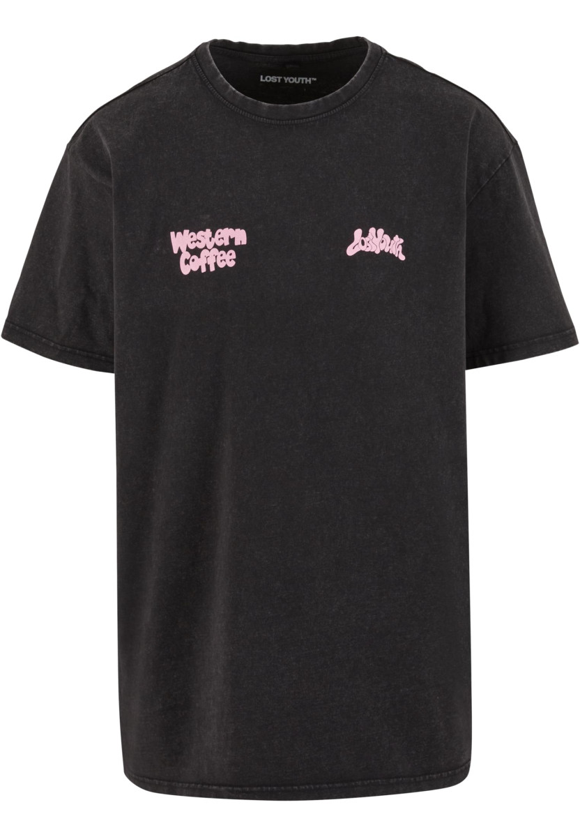 Lost Youth Acid Tee - Western Coffee