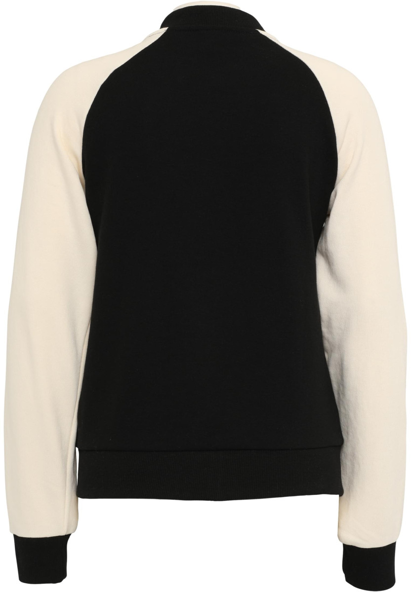 Ladies Light Terry Raglan College Jacket