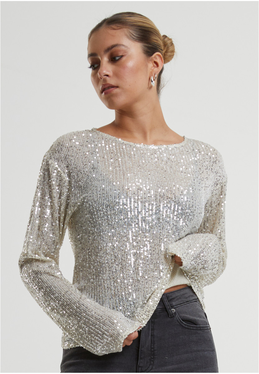 Ladies Sequins Longsleeve