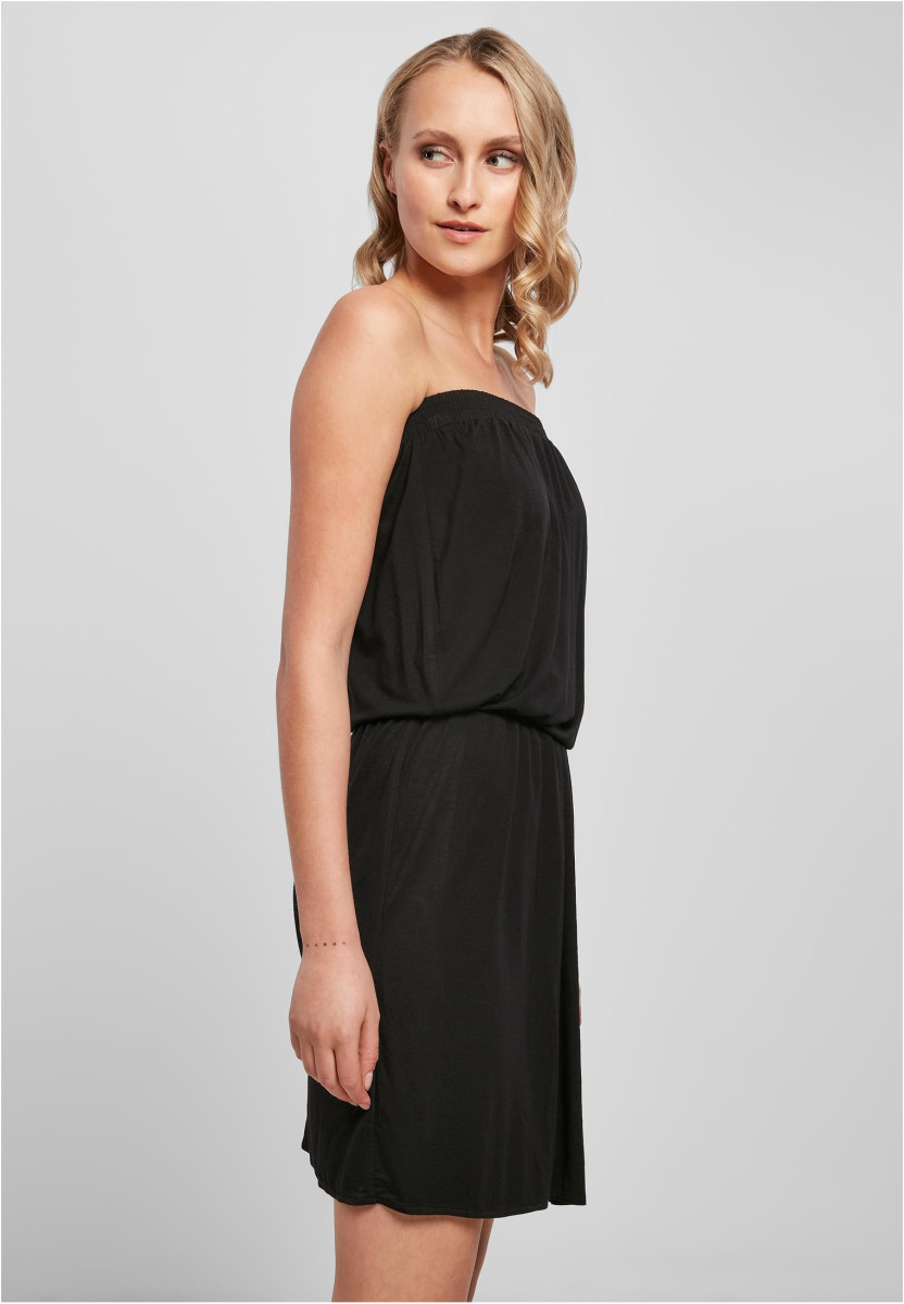 Ladies Viscose Short Bandeau Dress