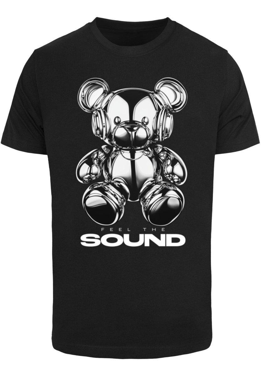 Feel The Sound Chrome Bear Tee