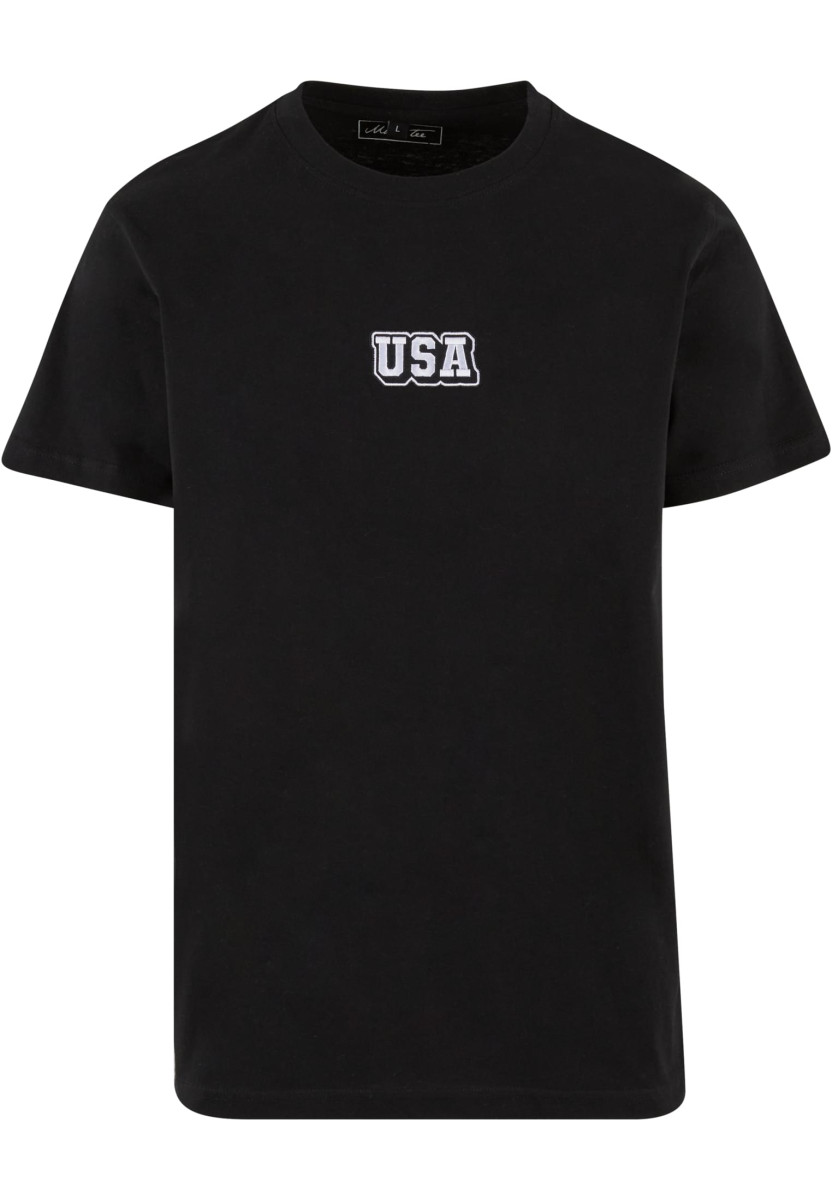 USA College Wording Patch Tee