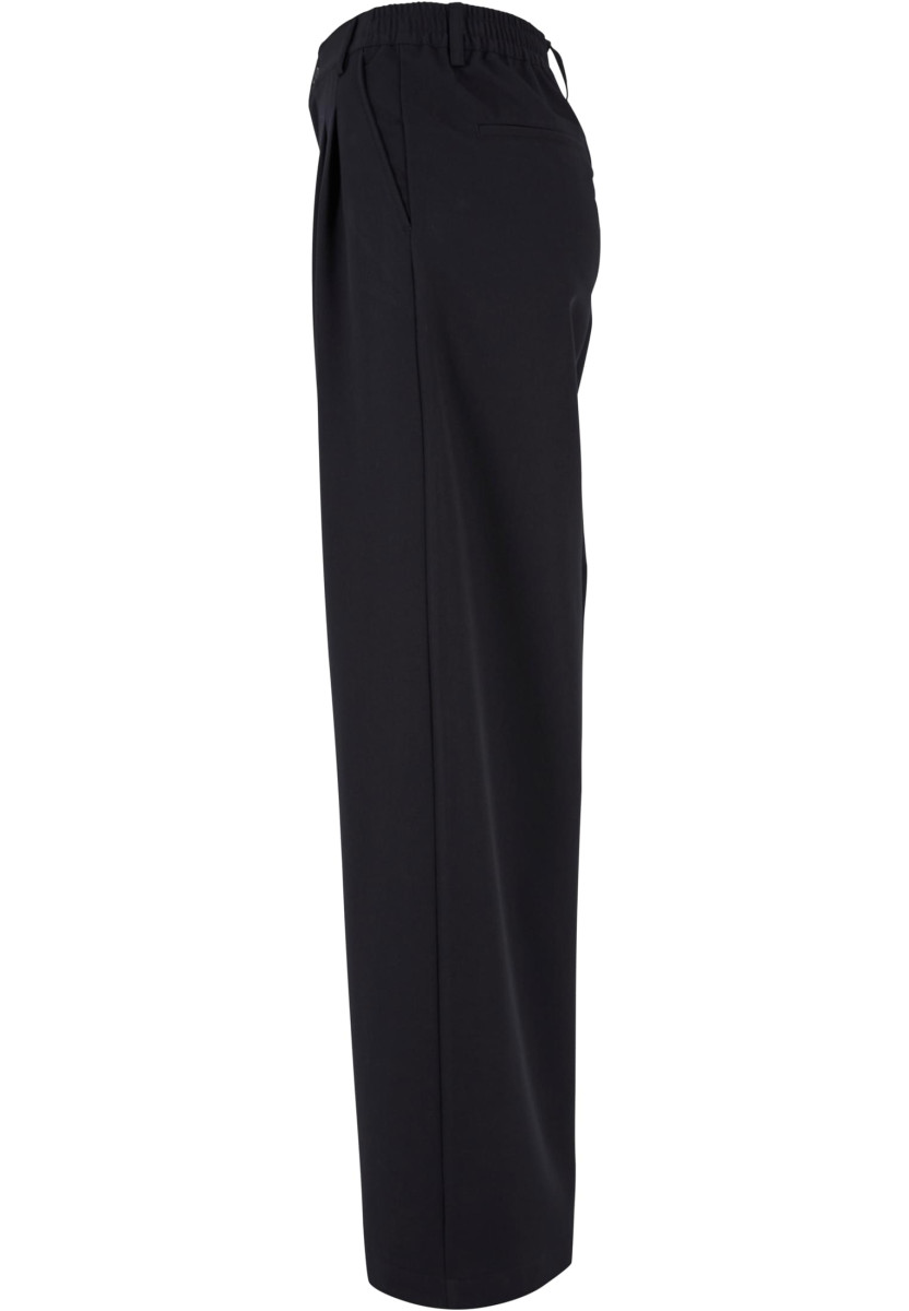 Ladies Ultra Wide Pleat-Front Pants