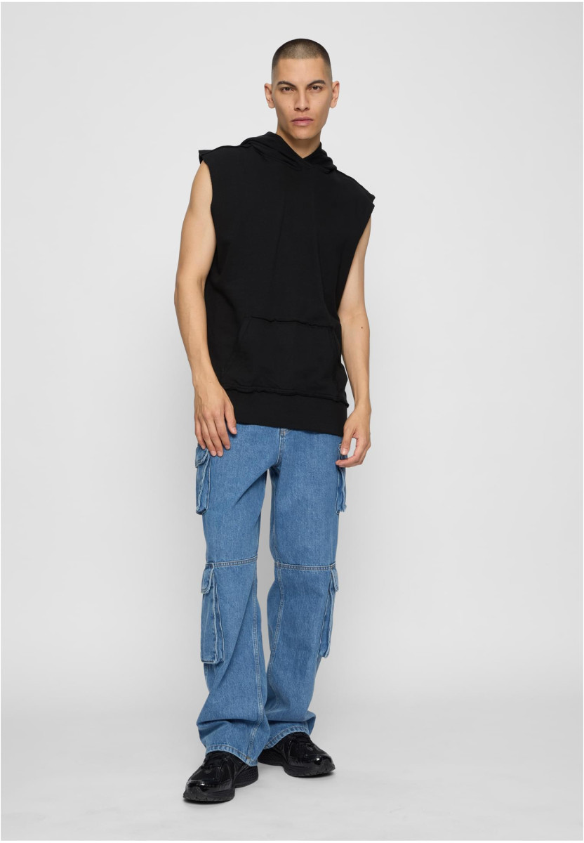 Open Edge Sleeveless Hoody