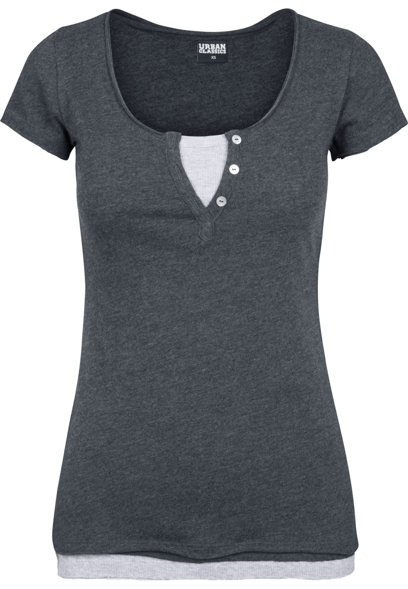 Ladies Two-Colored T-Shirt