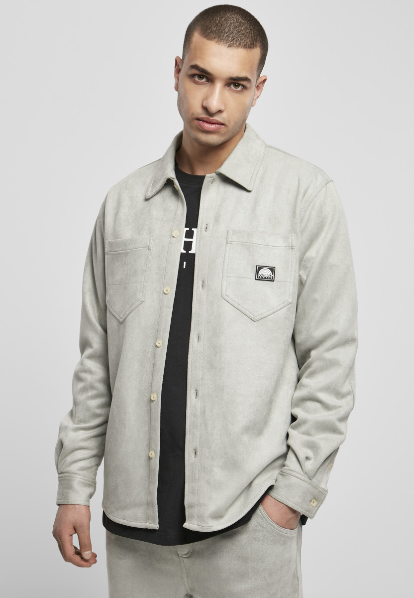 Southpole Poly Suede Woven Shirt