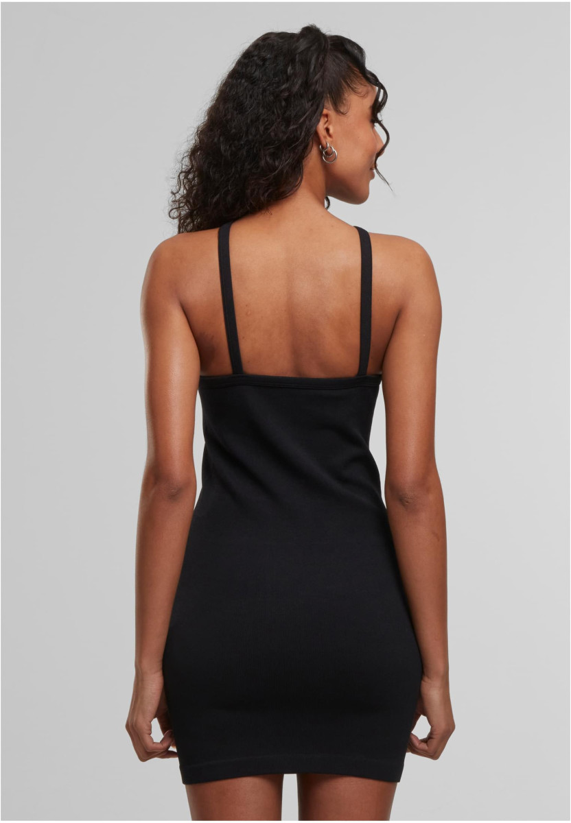 Ladies Seamless Crossed Neckholder Dress