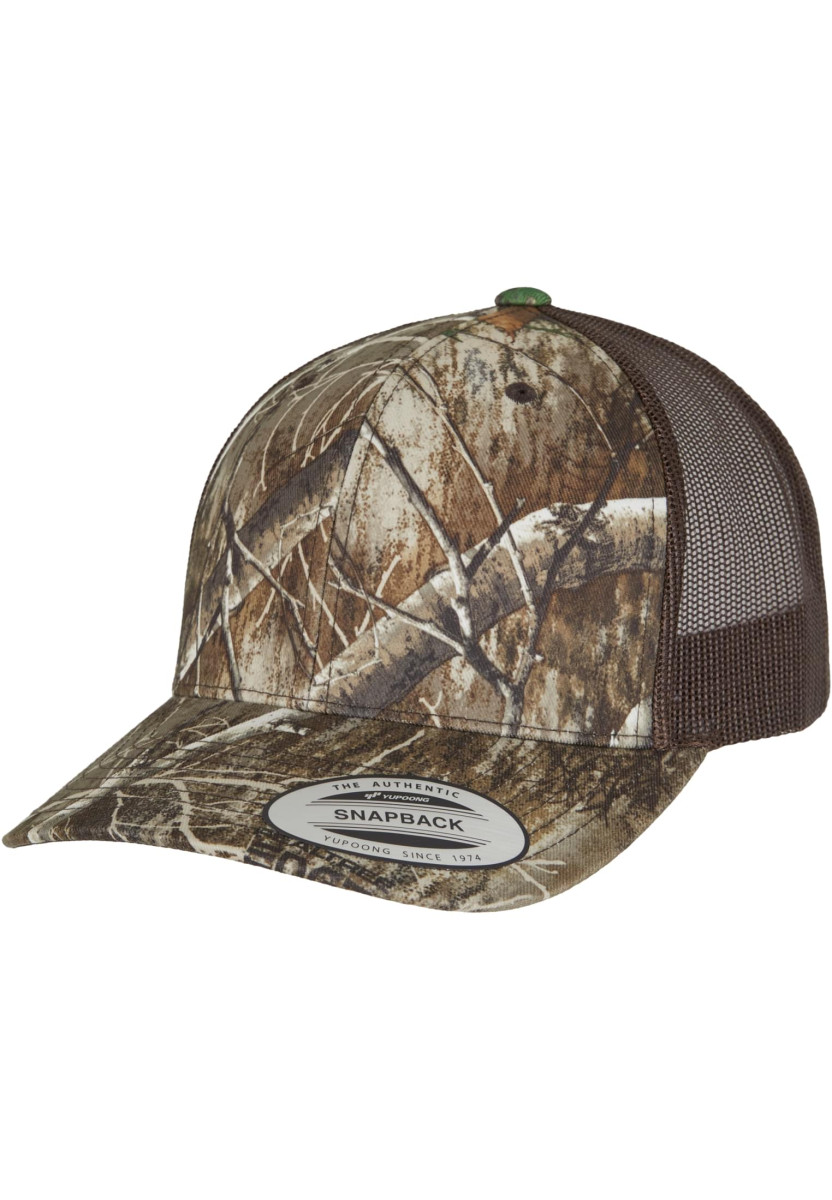 YP Classcis RealTree Camo Retro Trucker Cap