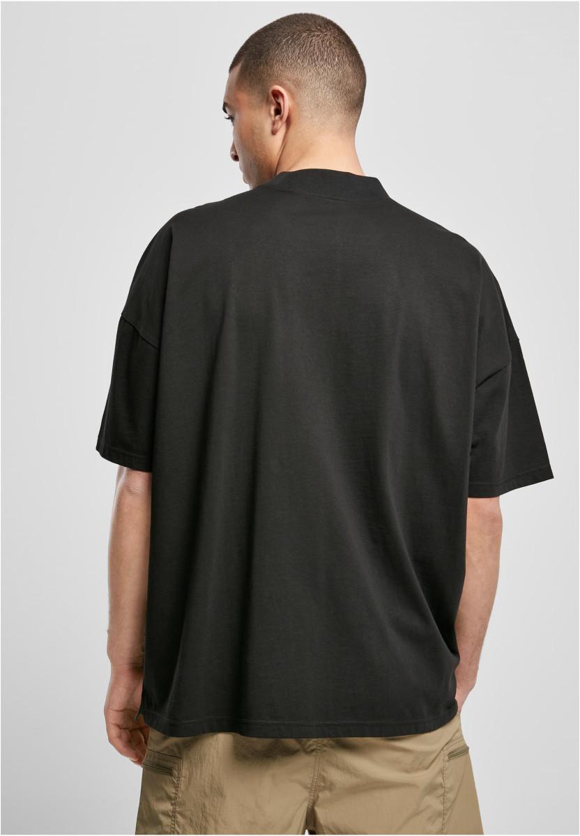 Oversized Mock Neck Tee