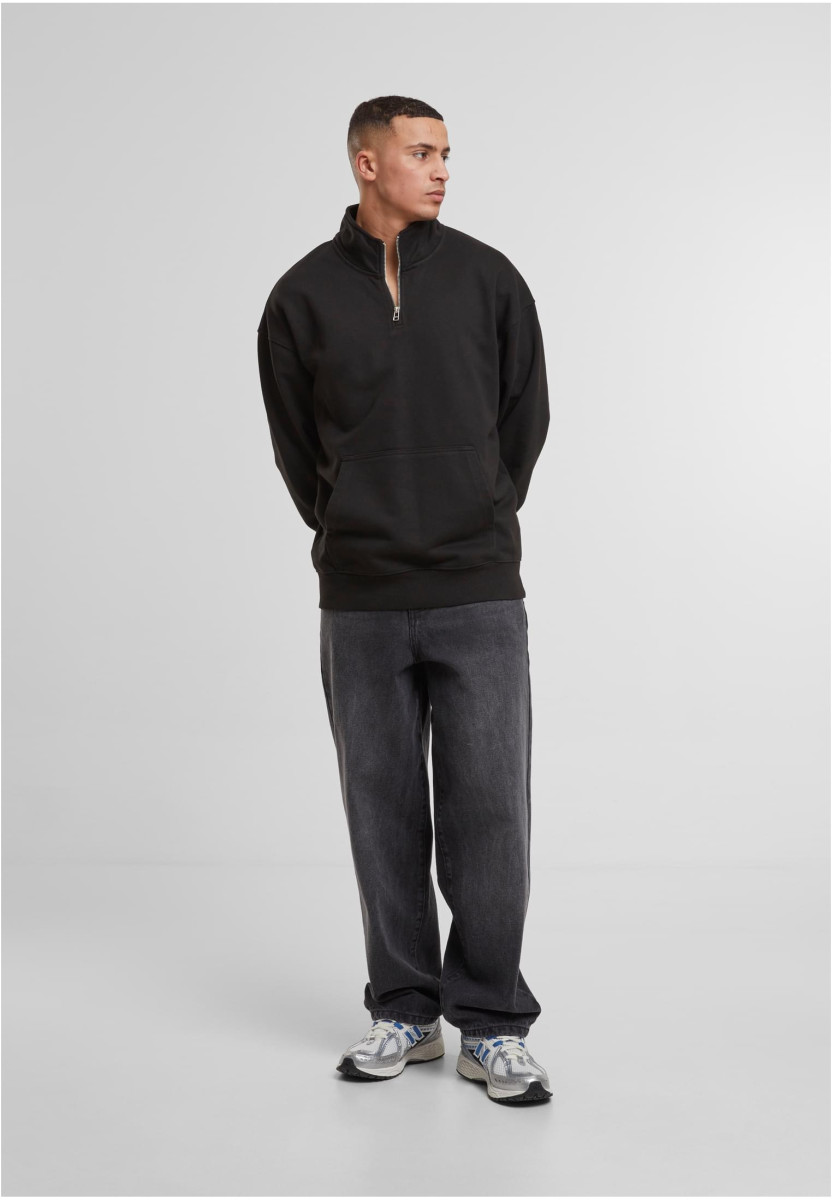 DEF Zipper Crewneck