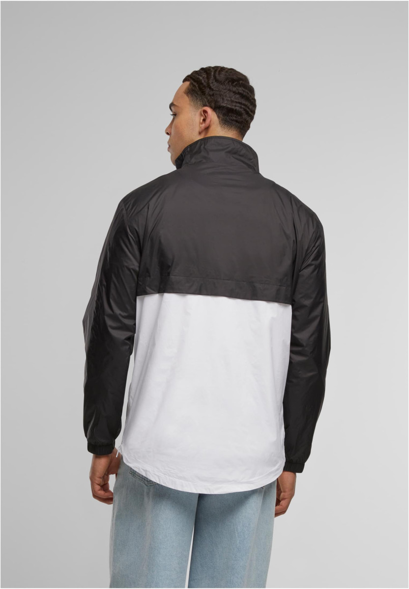 Stand Up Collar Pull Over Jacket