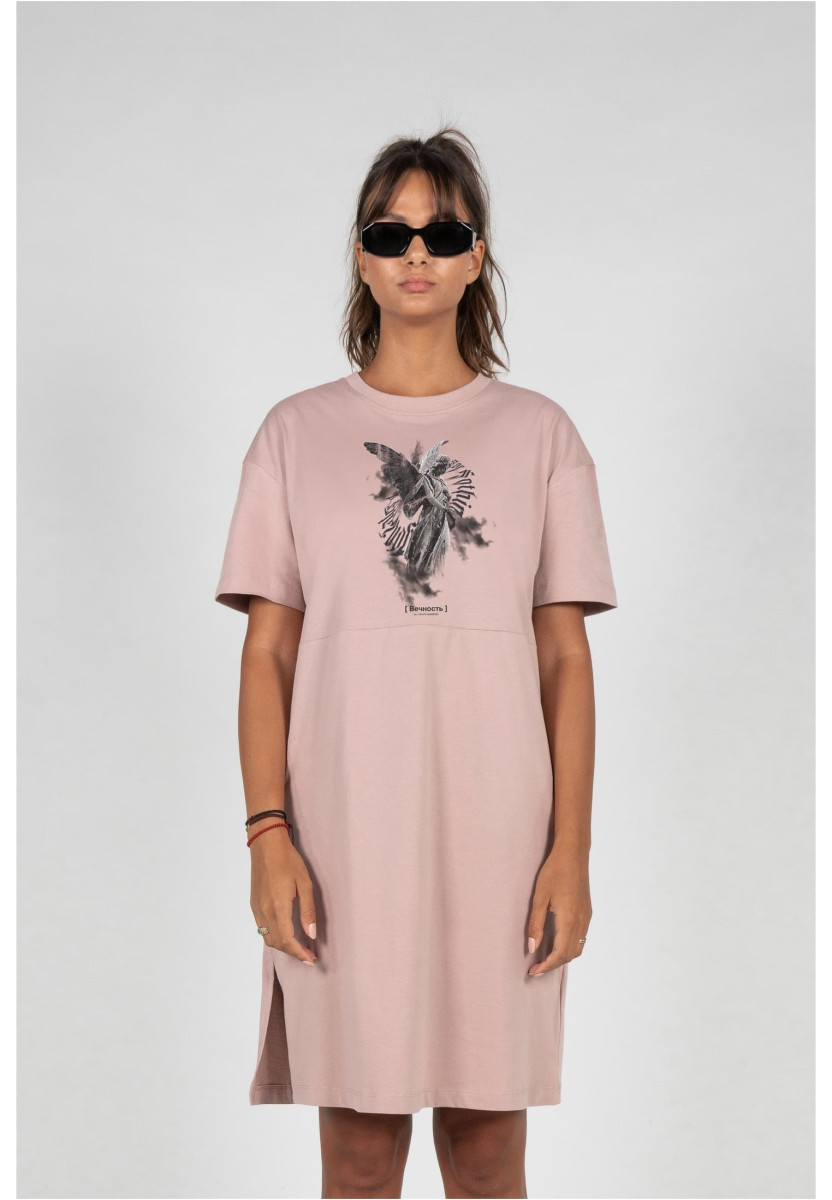 Ladies ANGEL 3.0 Organic Oversized Slit Tee Dress