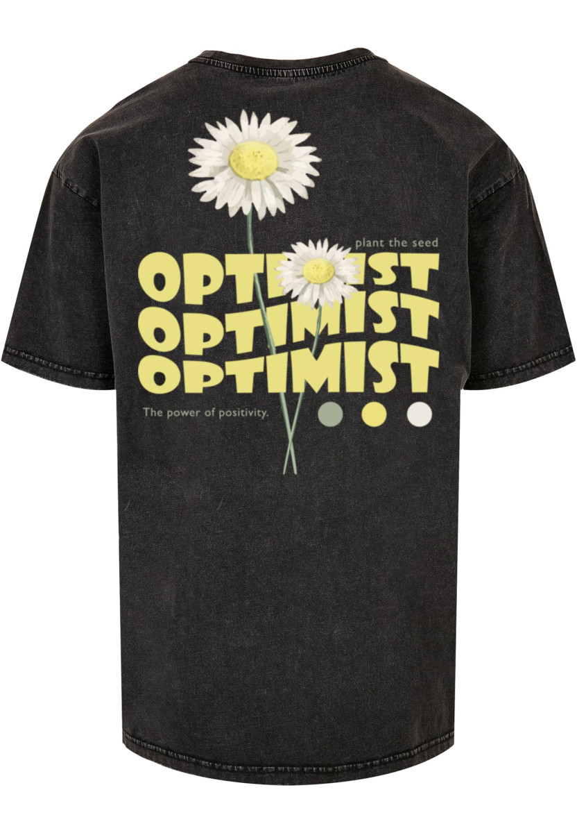 Summer - Optimist Acid Washed Oversize Tee