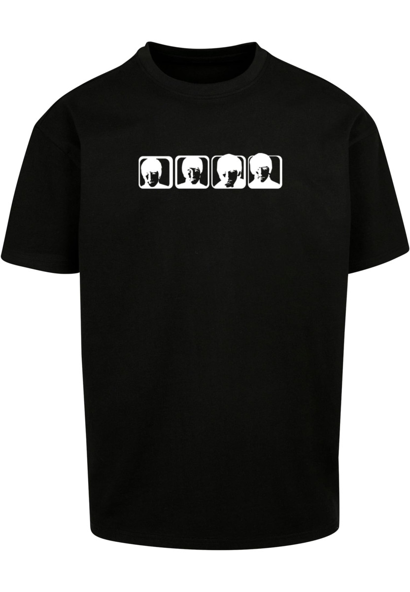 Beatles - Four Heads 2 Heavy Oversize Tee