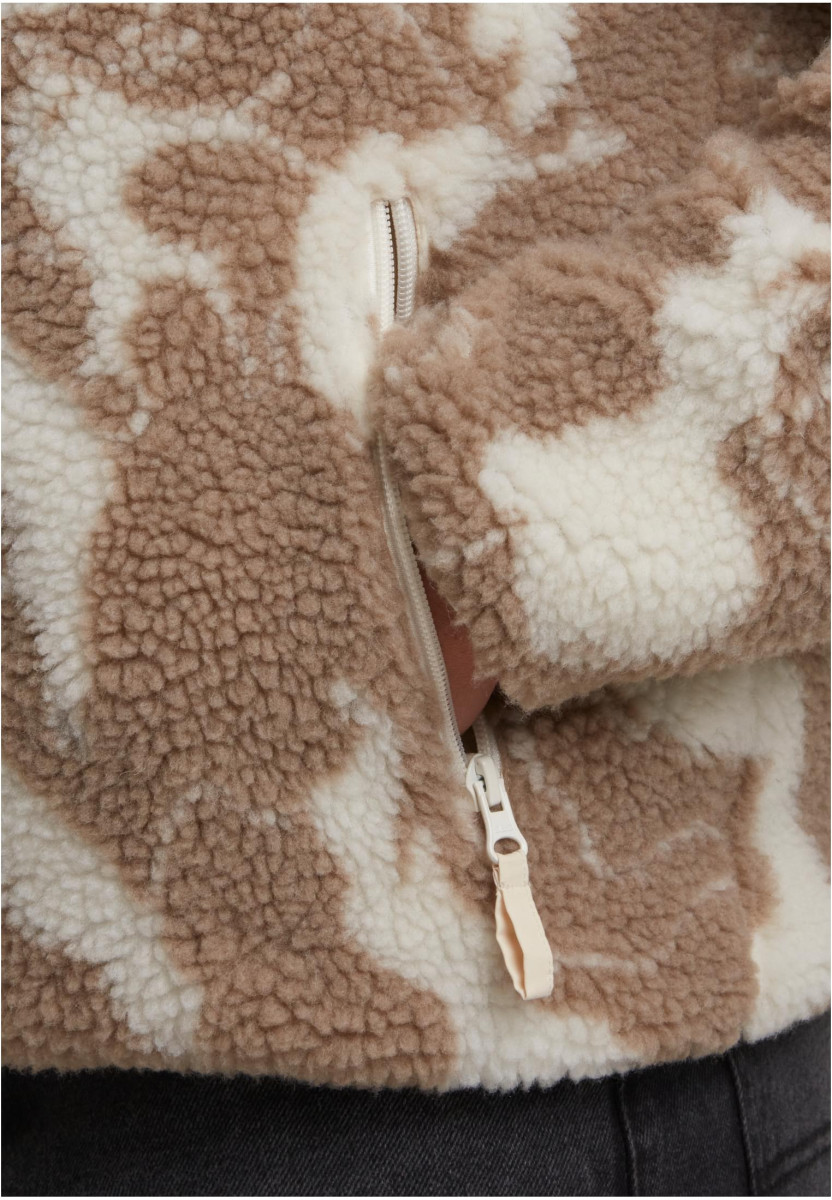 Pattern Teddy Trackjacket
