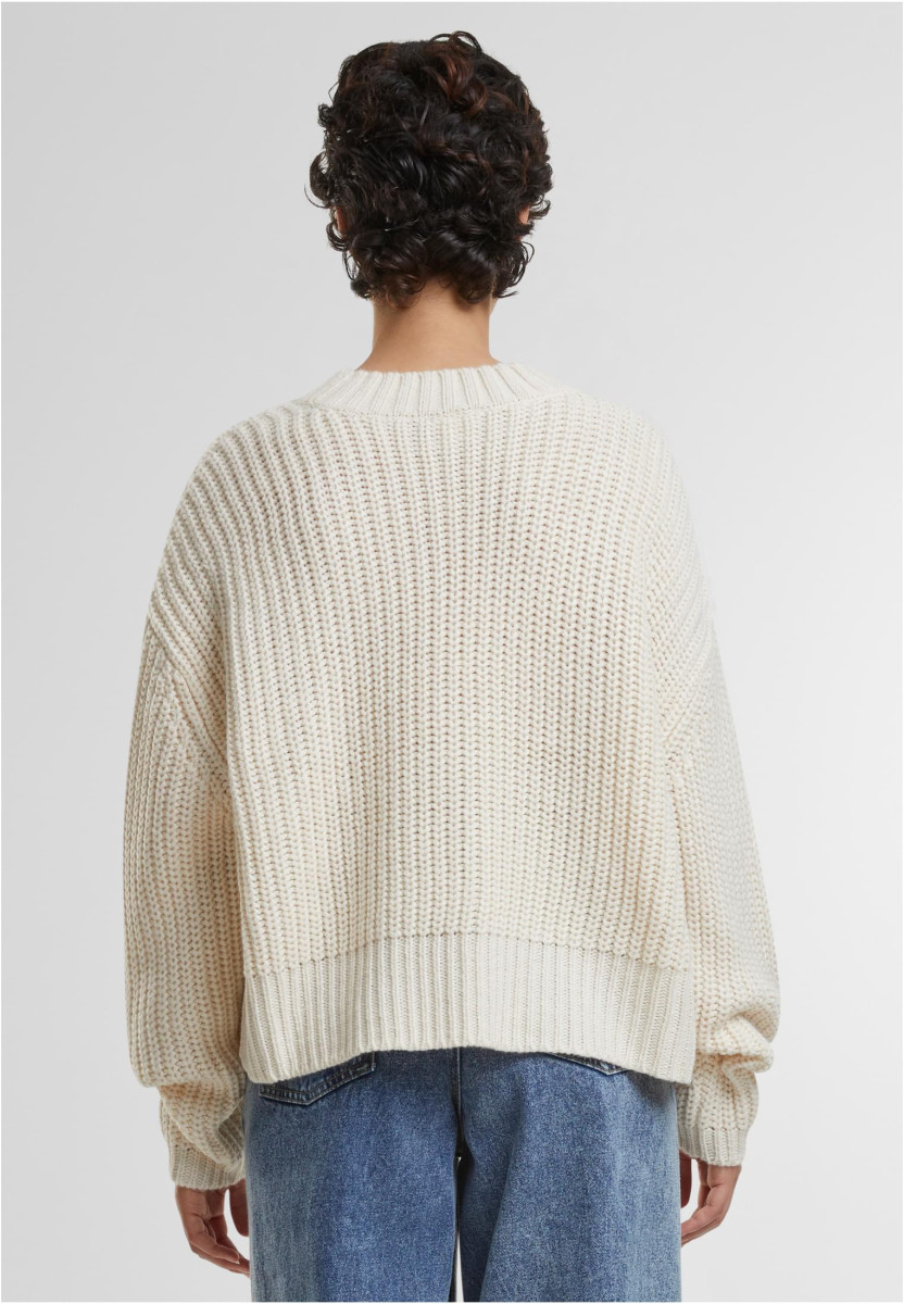 Ladies Wide Basic Oversized Sweater