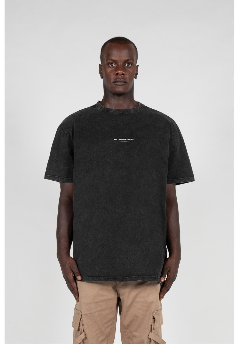 METAMORPHOSE V.4 Acid Washed Heavy Oversized Tee