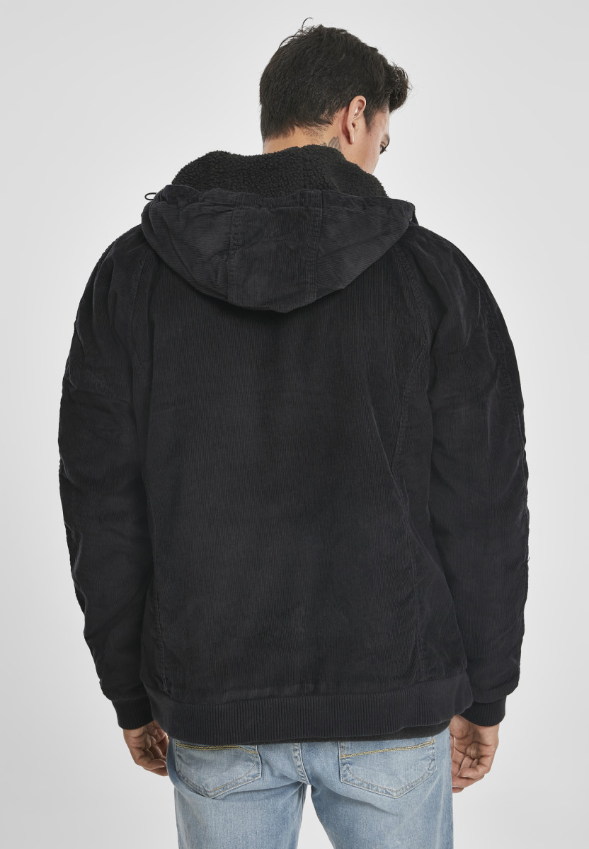 Hooded Corduroy Jacket