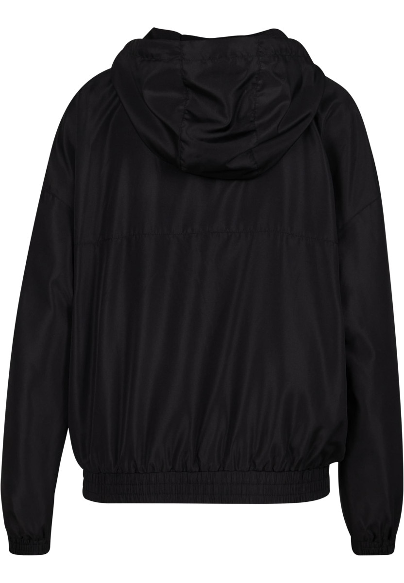 Ladies Recycled Oversized Pullover Jacket