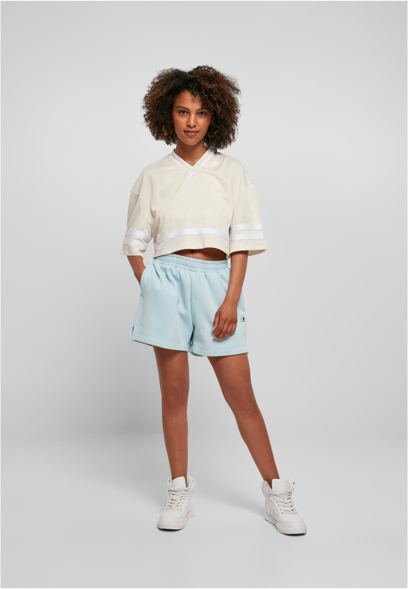 Ladies Starter Cropped Mesh Jersey