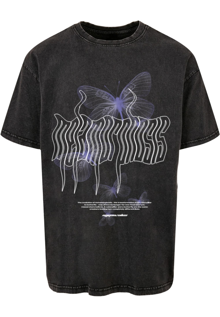 METAMORPHOSE V.5 Acid Washed Heavy Oversized Tee
