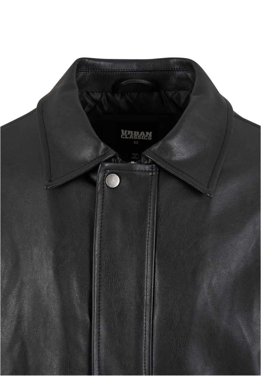 Synthetic Leather Blouson