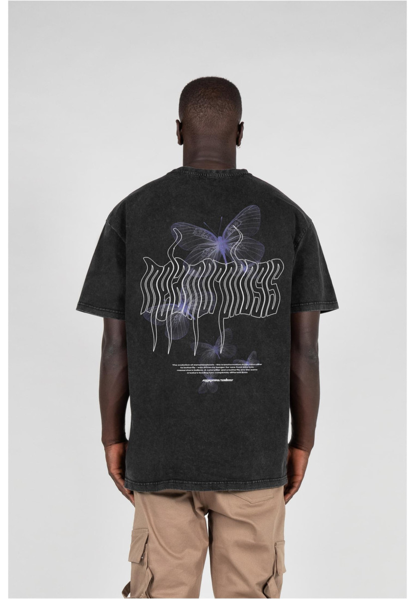 METAMORPHOSE V.4 Acid Washed Heavy Oversized Tee
