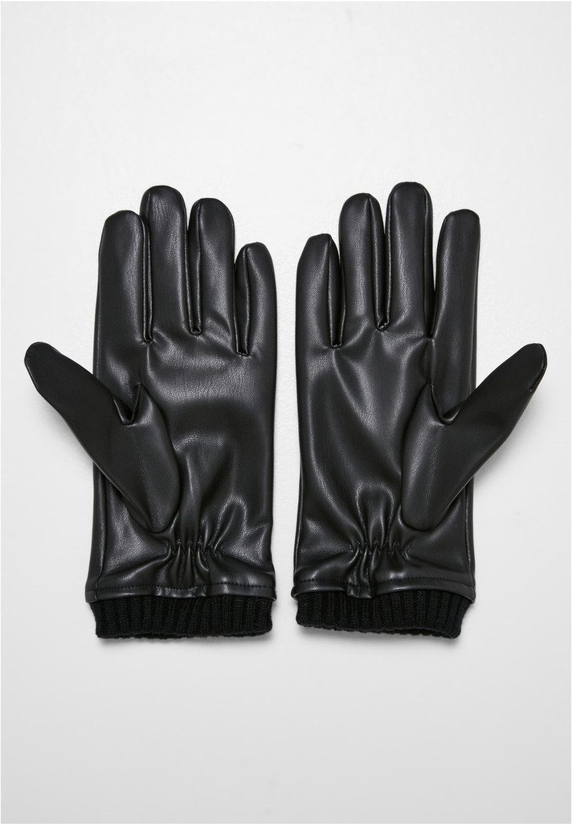 Synthetic Leather Basic Gloves