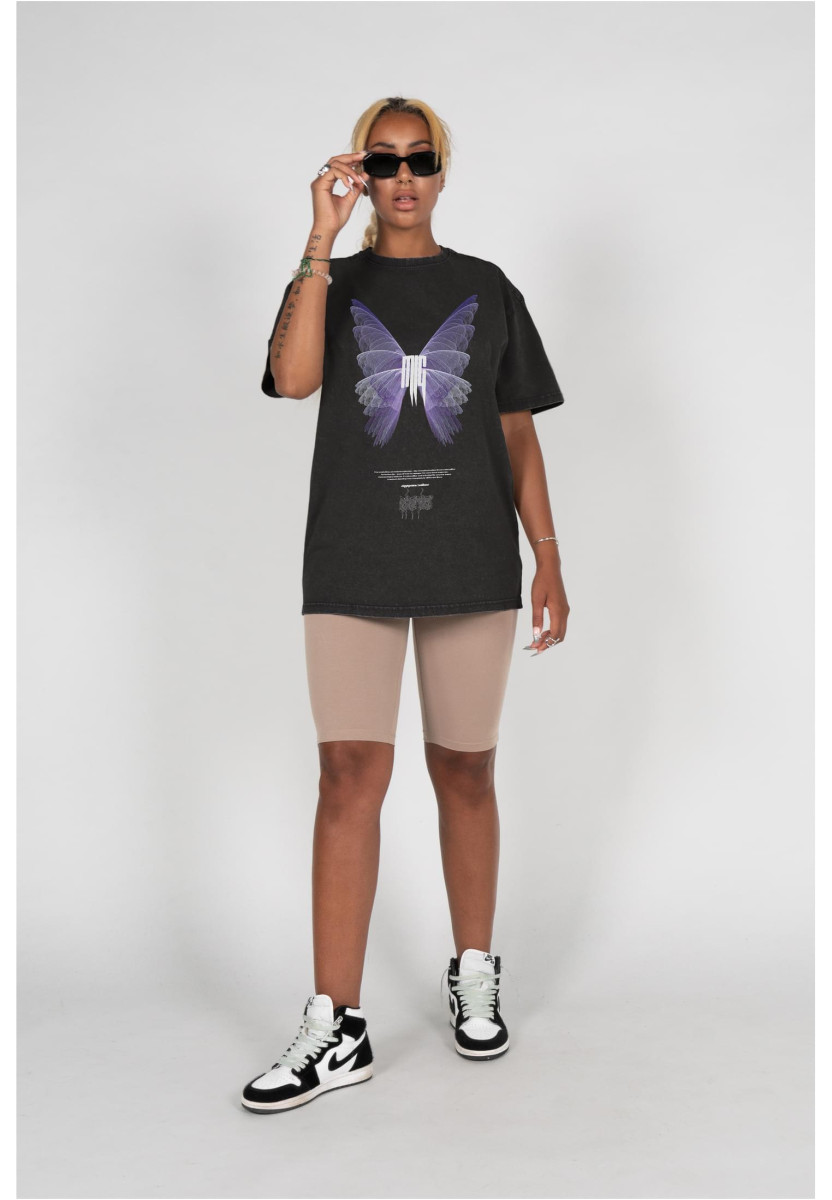 Ladies METAMORPHOSE V.6 Acid Washed Heavy Oversized Tee
