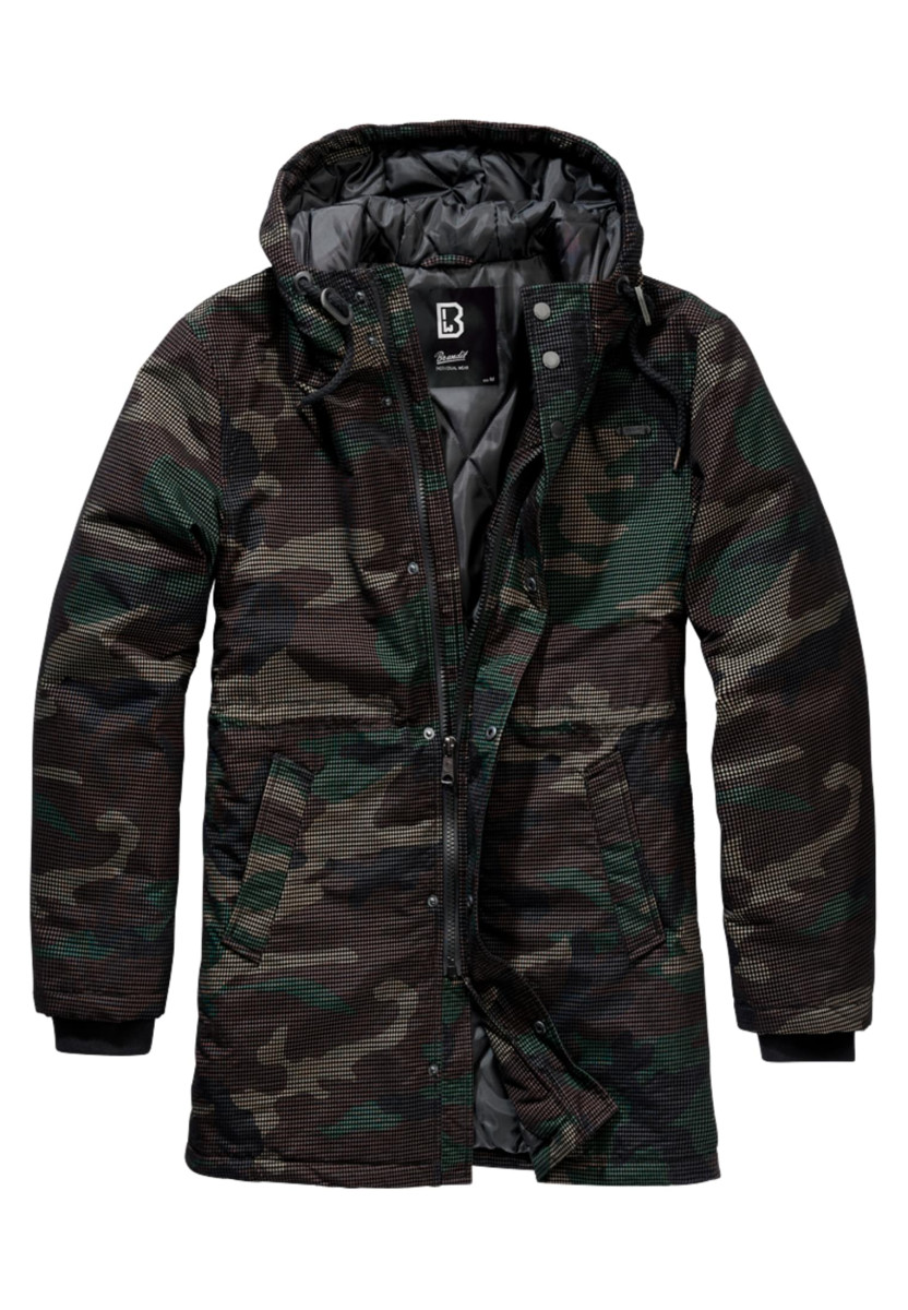 Grid-Camo Parka