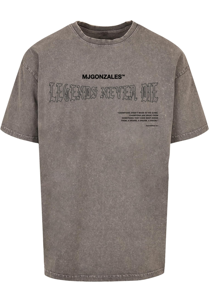 Muhammad Ali - LEGENDS NEVER DIE Acid Washed Heavy Oversize Tee