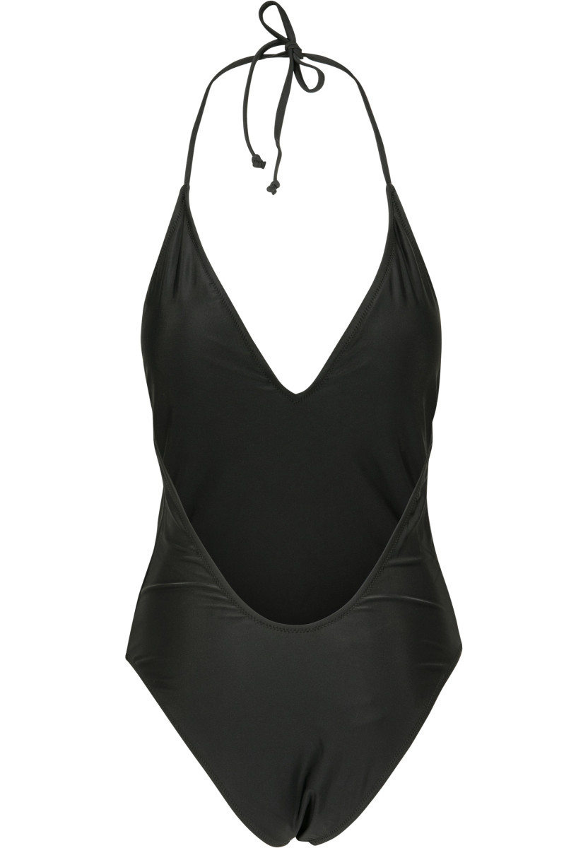 Ladies Deep Neck Swimsuit